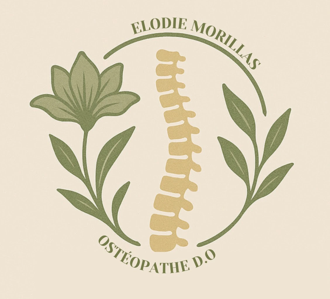 Logo du cabinet d'ostéopathie Élodie Morillas Montpellier